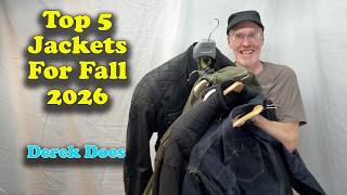 Top 5 Jackets for Fall 2026