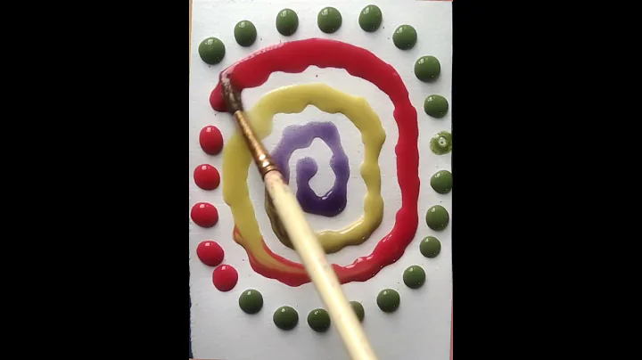 colour drop mixing, colour 's satisfying #stressrelief #art #relxing #shorts