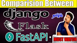 Django vs Flask vs Fast API | Learn Python in Tamil