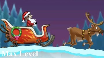 Hill Climb Racing Update 2023 | Gameplay Walkthrough  | Sleigh Max Level (iOS, Android) Pepsi Gaming