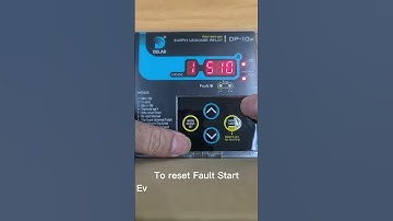 DP-10R Earth Leakage Relay Flush Mount Type (Reset Trip Memory & Fault Start Event Memory)