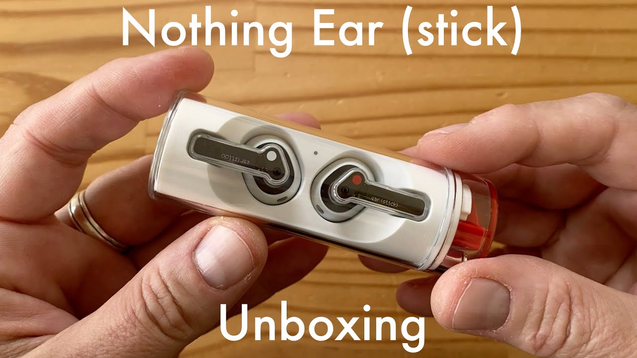 Nothing Ear (Stick) Unboxing & First Look - Earbuds in Lipstick