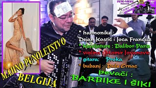 Dejan Kostic, Dalibor, Momir, Barbike, Proka- Belgija- studio Toma Nesa