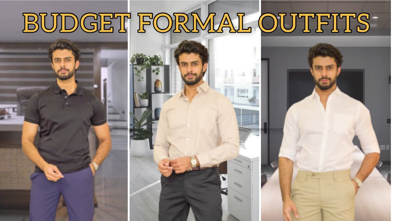 10 OFFICE MUST HAVES FOR MEN 2023 | BUDGET FORMAL OUTFITS FOR MEN ...