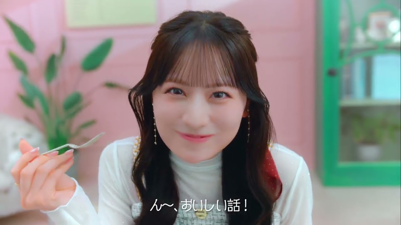 「休日カフェデート。春の新しい習慣、始めよう!」立花琴未(CANDY TUNE)×ライト!篇(30秒)