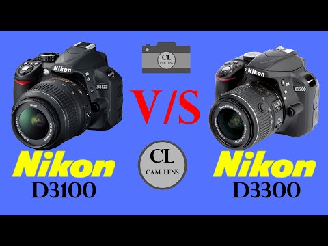 Nikon D3100 vs Nikon D3300