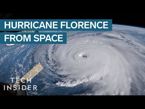 NASA Footage Shows The 'Nightmare' Hurricane Florence