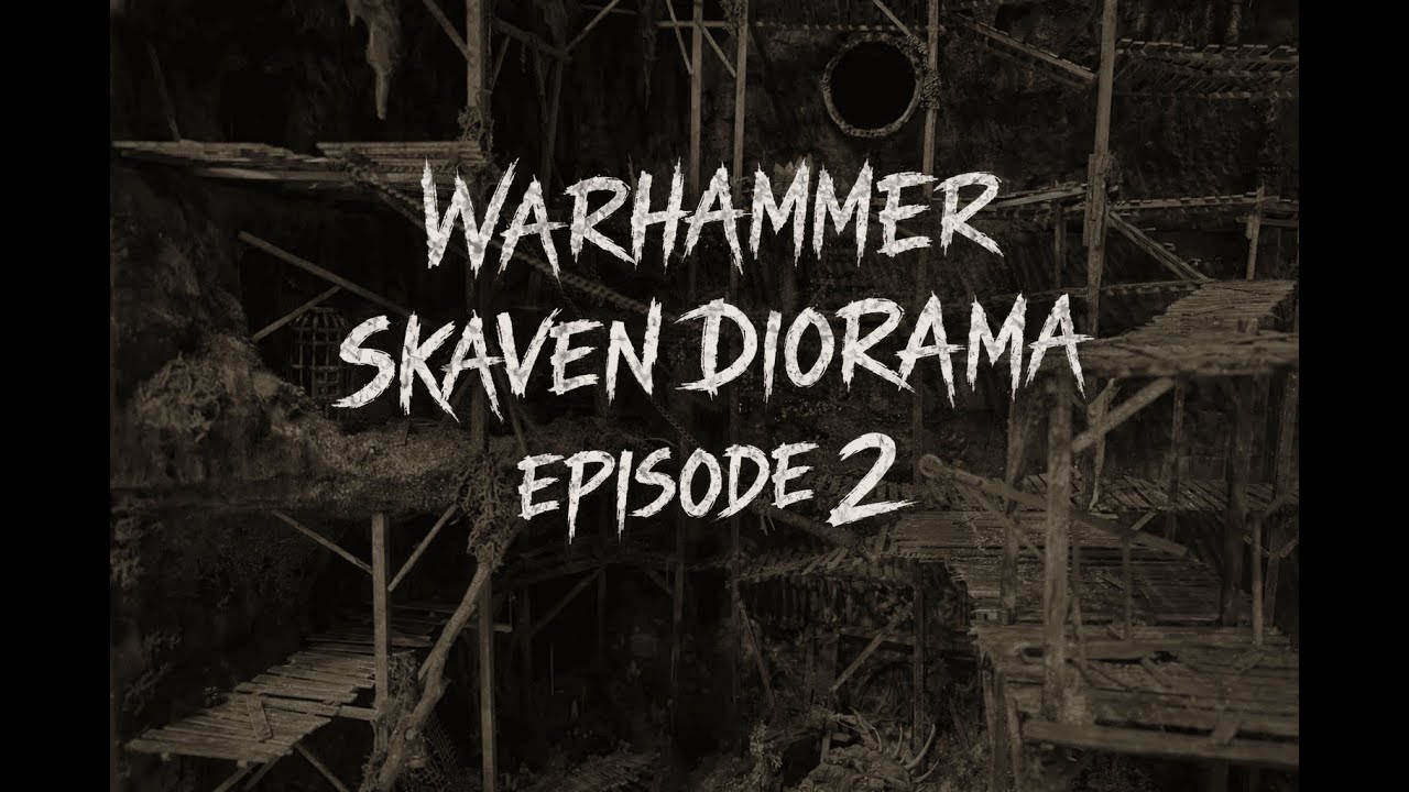 Massive WARHAMMER Skaven Diorama - Ep.2