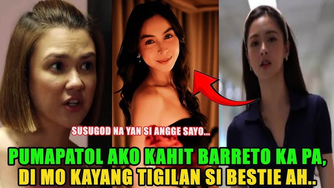 KUMUKULO NA TALAGA ANG DUGO NI ANGELICA P. KAY JULIE HINDI UURUNGAN KAHIT  BARRETO PA ITO - YouTube