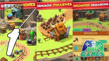 Clicker Tycoon Idle Mining Games Gameplay #1 All Levels (Android, IOS)