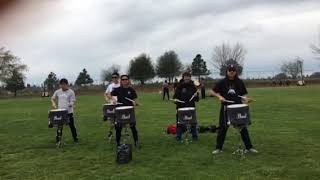 JFK Drumline (Snareline) Waiting (snippet)