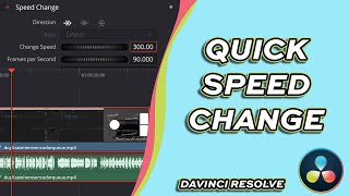 How to Speed Up a Video in DaVinci Resolve 20