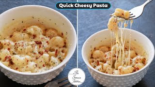 Quick Cheesy Pasta Recipe | Make Your Pasta in Just 5 Minutes ~ The Terrace Kitchen