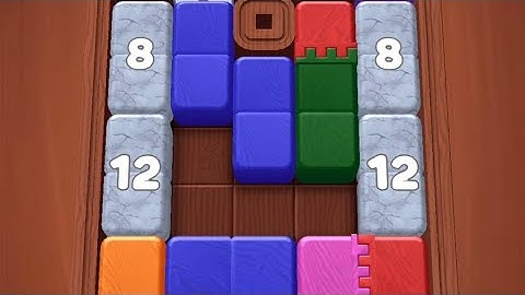 Wood Away Block Jam Level 92 Game Walkthrough Solution