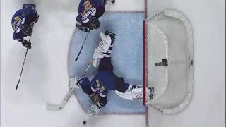 Jaroslav Halak's great pad save (02/03/2012)