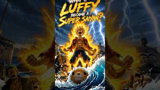 what if Luffy became a super saiyan? #akatsuki #anime #animecrossover #animeedit