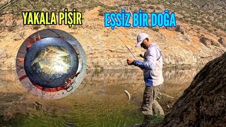 Derede Alabalık Avı