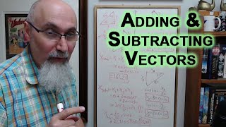 Adding & Subtracting Vectors, Breaking into Components, Scalars vs. Vectors, Physics [ASMR Math] screenshot 5