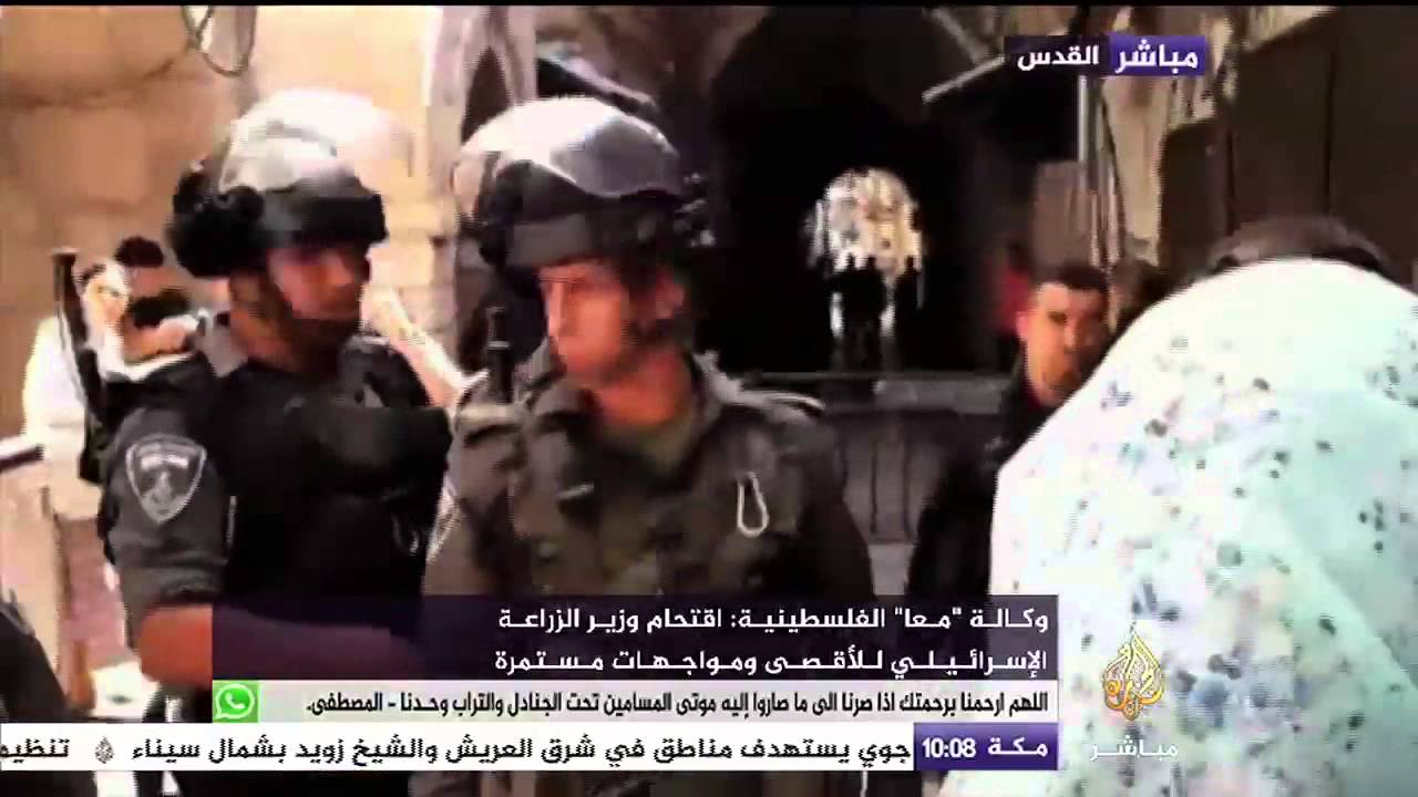 د. مصطفى البرغوثي: لم يكن ليتجرأ أي عنصري على اقتحام ‫‏الأقصي‬ لولا حماية  قوات الاحتلال