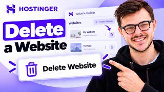 How To Delete A Website In Hostinger Website Builder