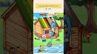 Brain Puzzle 3 Crazy Mind Level 34 Piglet's House