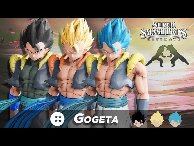 Gogeta [SS4] (Dragon Ball) [Super Smash Bros. Ultimate] [Mods]