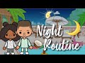 Night Routine on Vacation!! | Toca life world