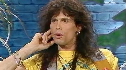 Aerosmith - interview London 1993 HD