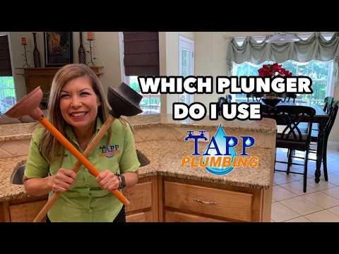 WHICH PLUNGER DO I USE
