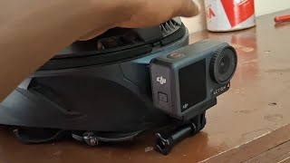 How to mount an action camera on a all helmet?