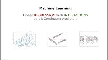 Beyond linear regression: interactions (part I)