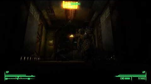 Vault 87 Super Mutants and...  green stuff? (Fallout 3)