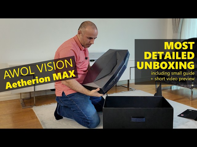 AwolVision Aetherion MAX Most Detailed Unboxing with Preview