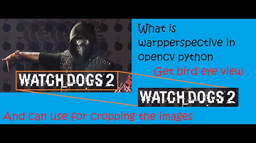 Warpperspective in opencv python