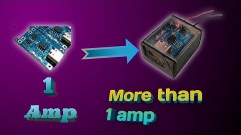 How to Increase charging current of TP4056