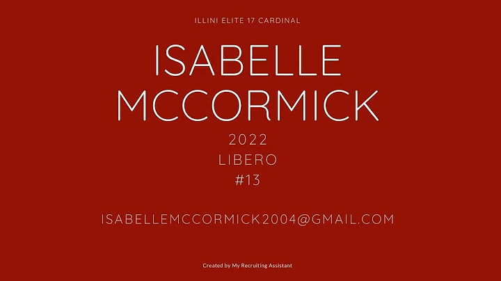 Isabelle Mccormick Photo 2