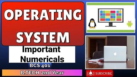 Operating System || All Units Imp Numericals || Full Explanation || AKTU BCS-401 || 4th Sem 2nd Year