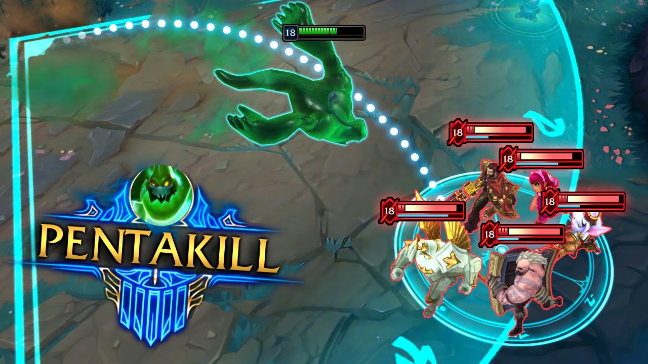 ИДЕАЛЬНЫЕ МОМЕНТЫ PENTAKILL В LEAGUE OF LEGENDS #7