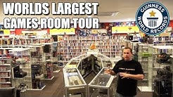 Worlds Largest Games Room Tour 2017