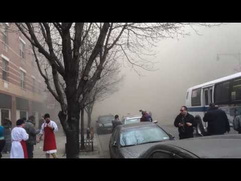 Explosion in East Harlem, NYC