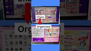 Organization Tip with Canva #shorts