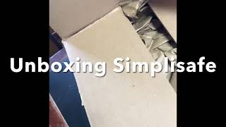 Unboxing Simplisafe