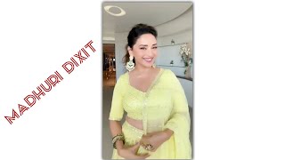 Madhuri Dixit cute lipsing Instagram reels Tik Tok video #shorts #MadhuriDixit
