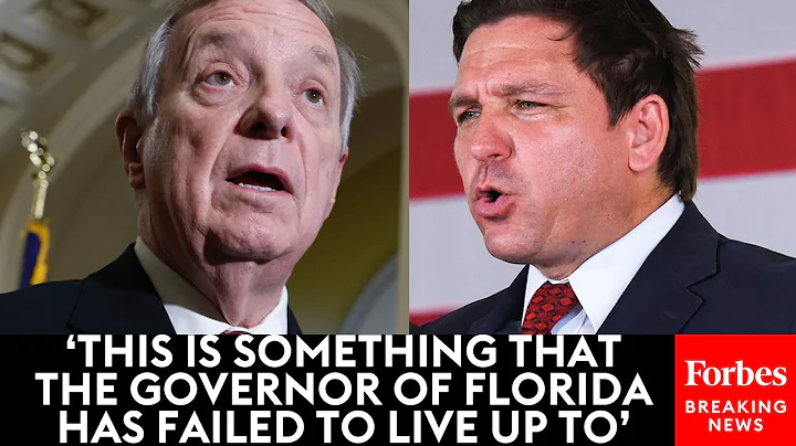 Durbin Slams DeSantis: 'This Is Something That The...