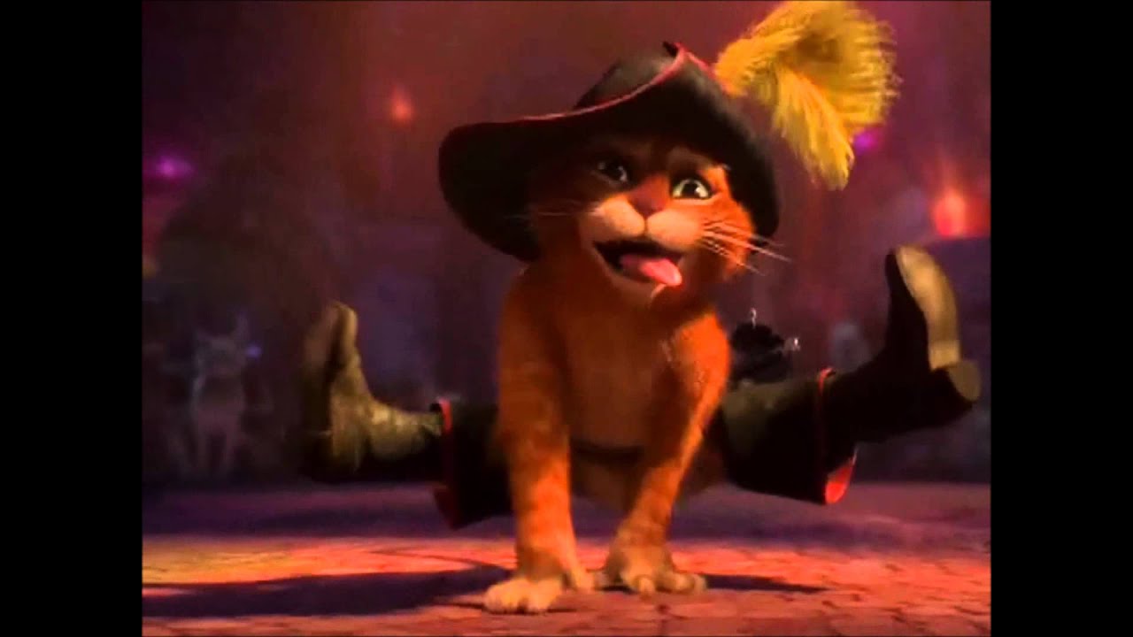 Кот в сапогах толстый