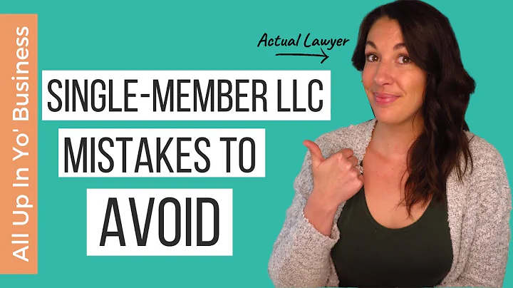Common Single Member LLC Mistakes to Avoid | How to Start an LLC