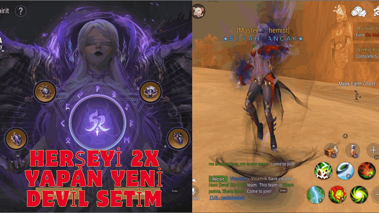 SİLKROAD ORİGİN MOBİL YENİ DEVİL SET YAPTIM