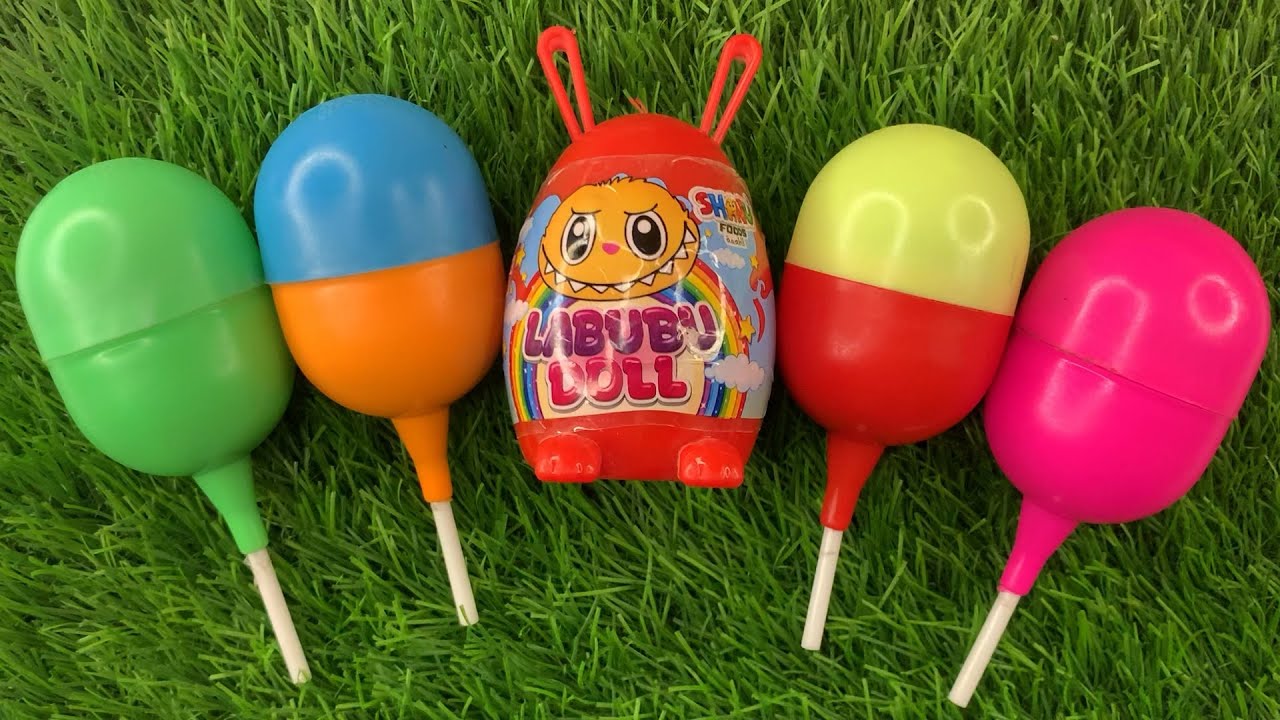 Satisfying Video I Unpack Rainbow M&m's and Chupa Chups ASMR - YouTube