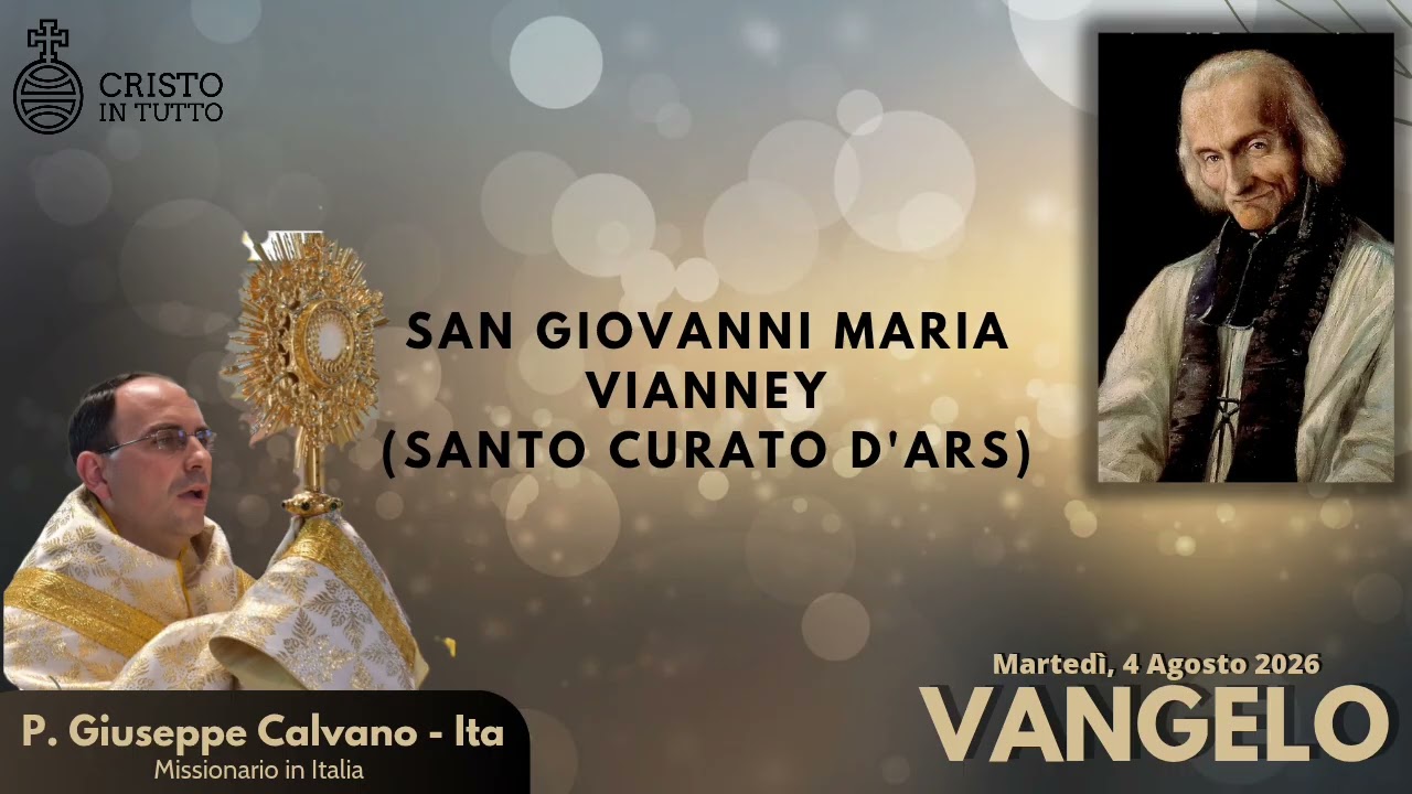 Vangelo, Martedì 4 Agosto 2026 Secondo Matteo Mt.15,1-2.10-14 Ogni pianta, che non è stata piantata