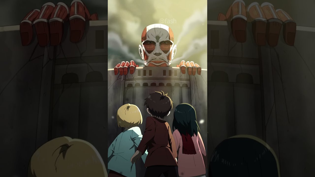 If Attack On Titan Was A Movie And All The Characters Were Acting Fash Animation 